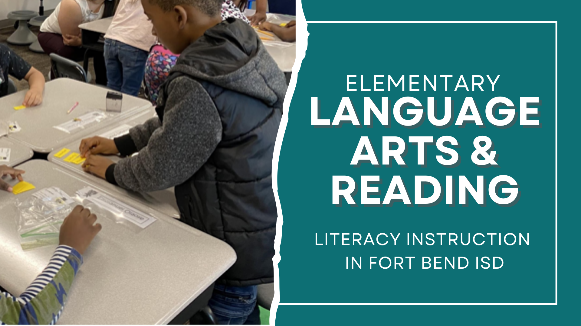 Elementary Language Arts and Reading Banner